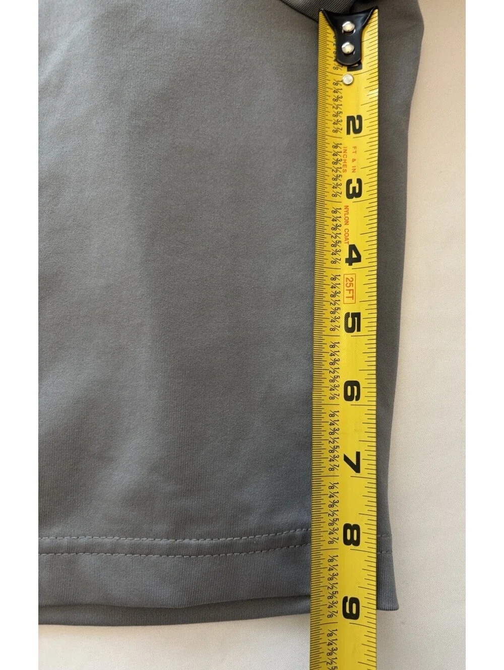 Adidas CLIMLITE Men’s Athletic Shorts - Medium Gray/White Drawstring Pockets